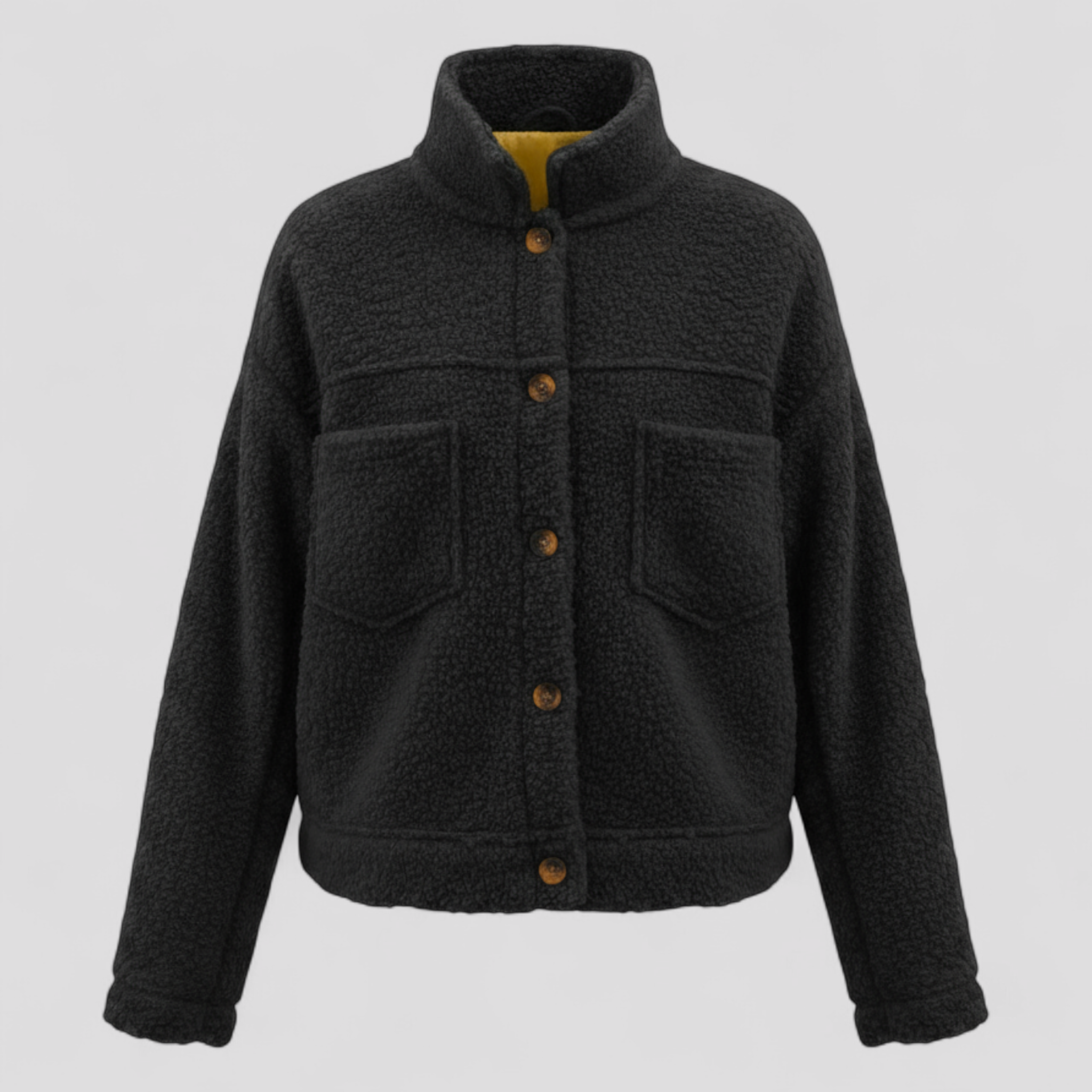 Breve e dolce Lana Donna - Nero - breve breve dolce dolce donna Jackets ladies_jackets_cardigan lana Women jackets women's coats & jackets - Concept Palermo