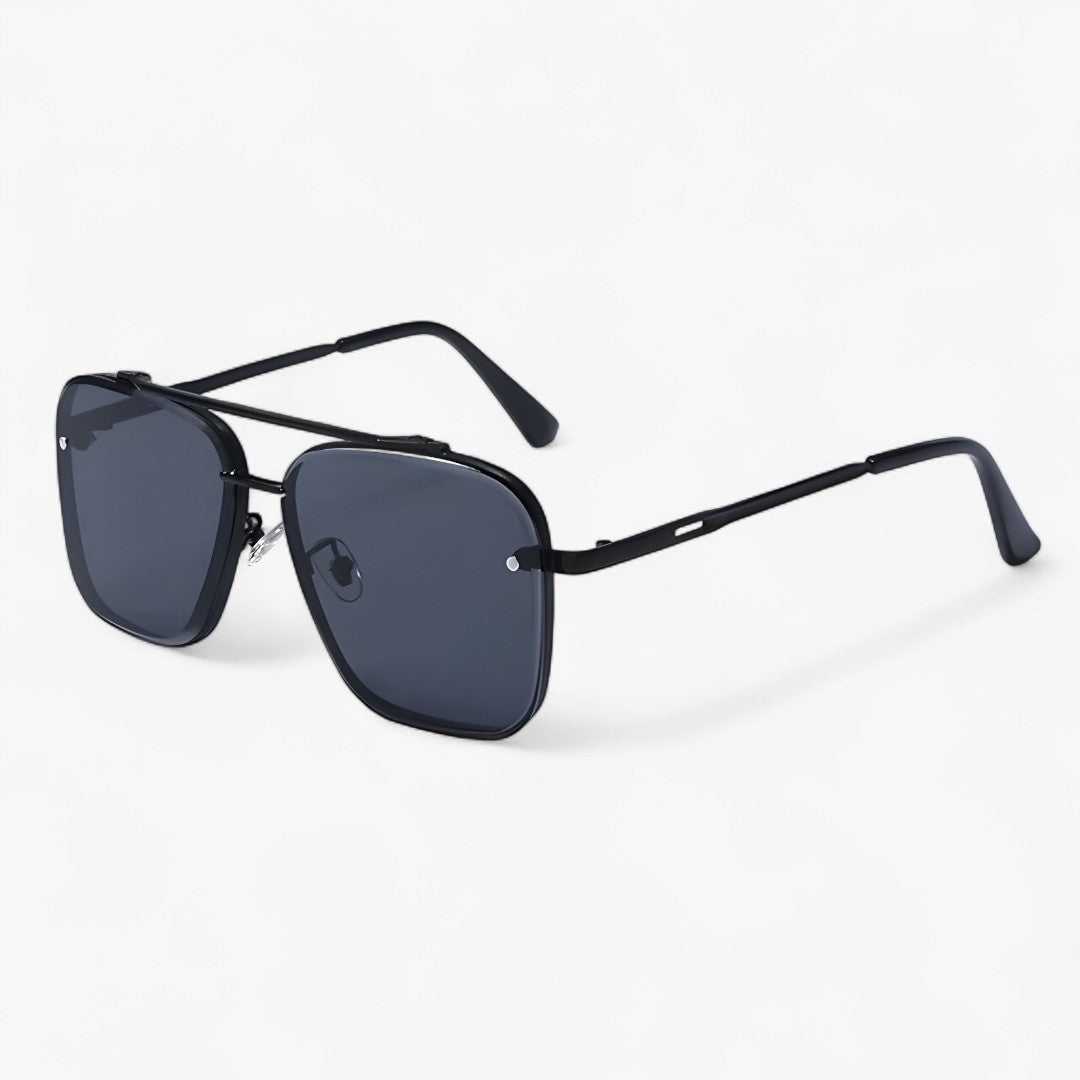 Occhiali da sole vintage con design in metallo Uomo - Nero Come immagine - design Fashion Sunglasses men sunglasses polarized mens sunglasses metallo occhiali occhiali sole Polarized man sunglasses sole sunglasses sunglasses polarized men uomo vintage - Concept Palermo