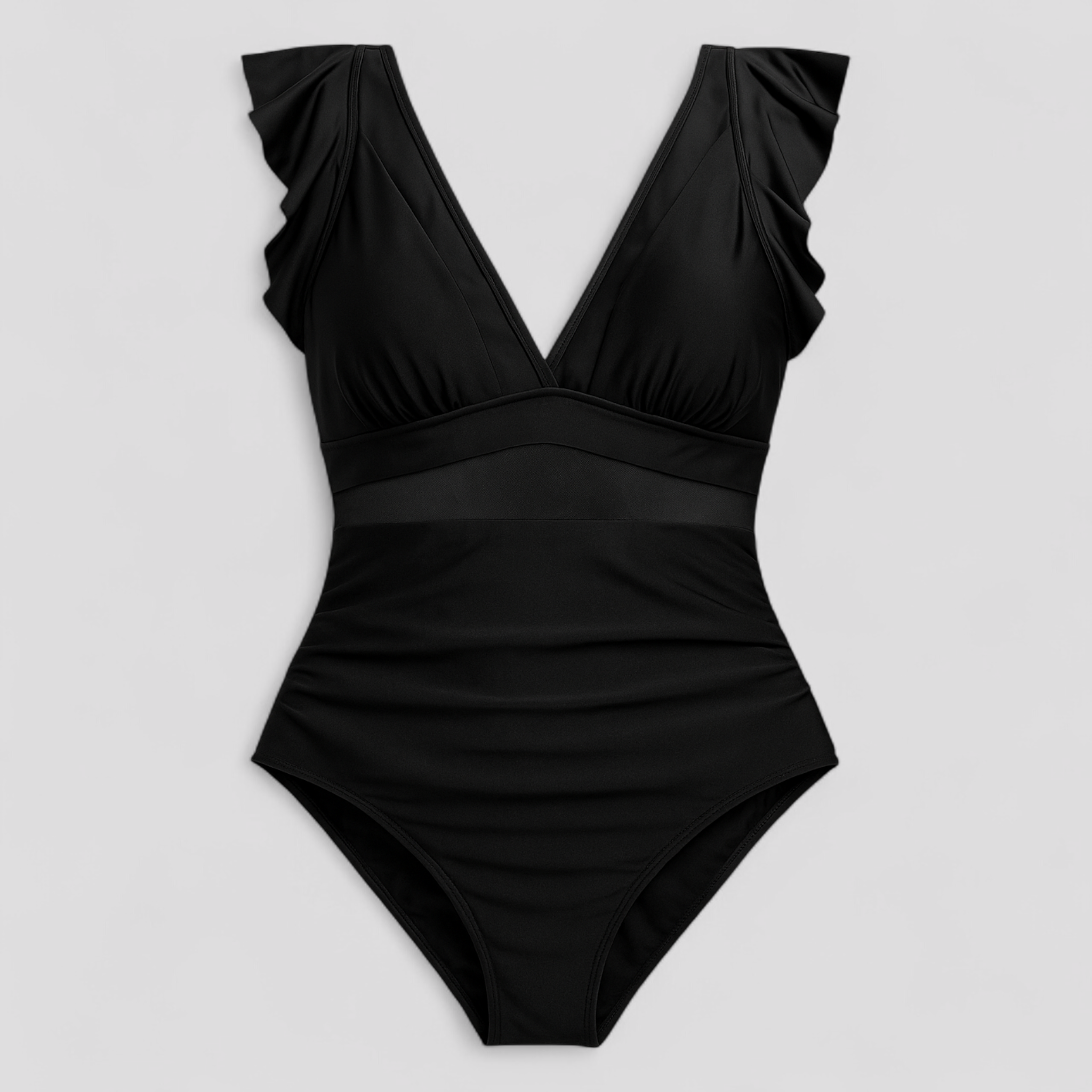 Costume Intero Sexy da Bagno Donna - Nero - bagno bikini con dettagli in rete costume costume da bagno comodo costume da bagno donna costume da bagno lusinghiero costume da bagno moderno costume da bagno nero costume da bagno patchwork costume da bagno sexy costume intero costume intero con rete donna intero moda mare estate sexy swimwear - Concept Palermo