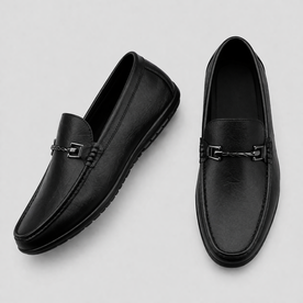 Mocassini da uomo in pelle con motivo a serpente in marrone scuro - Nero - Linen Men mocassini mocassini uomo motivo Occasion:Formal pelle scuro serpente shoes Shoes men Solid uomo - Concept Palermo