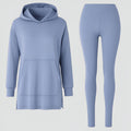 Conjunto de sudadera y leggings - comodidad y estilo sin esfuerzo
