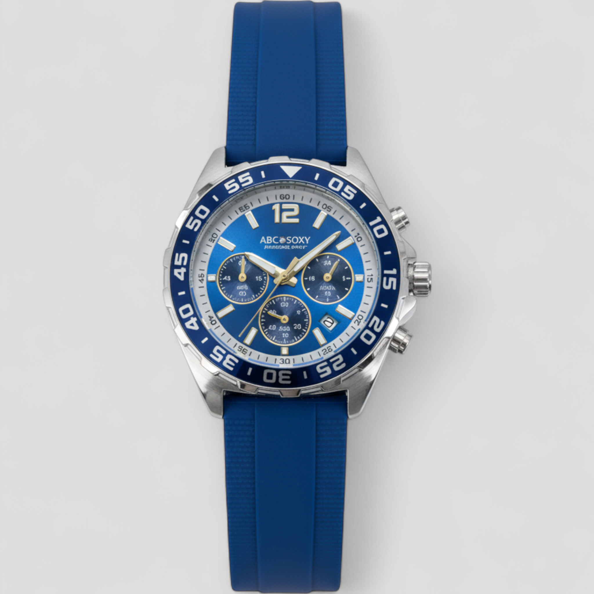Dynamisk Meester Uomo - Argento - Blu - dynamisk dynamisk meester meester Men's Watch uomo watch watches - Concept Palermo