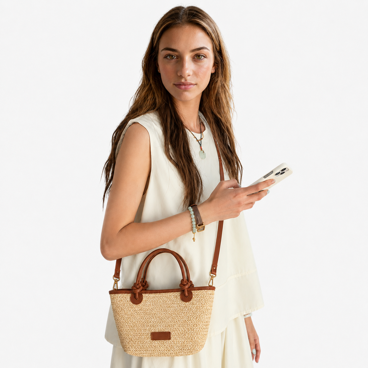 Borsa Estiva in Paglia Leggera, Chic e Pronta per la Spiaggia - - bag Bags borsa borsa estiva chic estiva handbags leggera paglia pronta women bag women bags Women's handbags - Concept Palermo