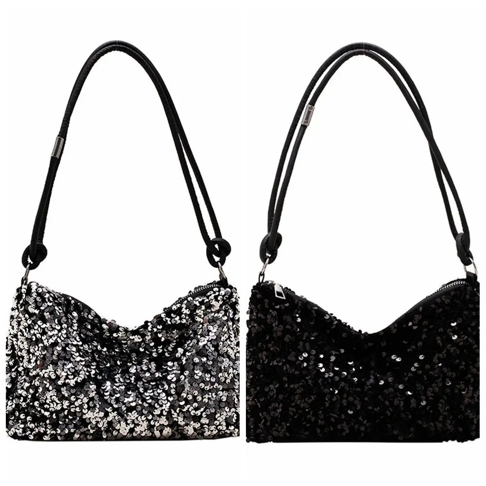 Borsa da Donna con Paillettes - - accessorio moda borsa borsa alla moda borsa argento borsa casual borsa con paillettes borsa da donna borsa donna borsa elegante borsa oro borsa versatile borse a mano borse eleganti donna paillettes - Concept Palermo