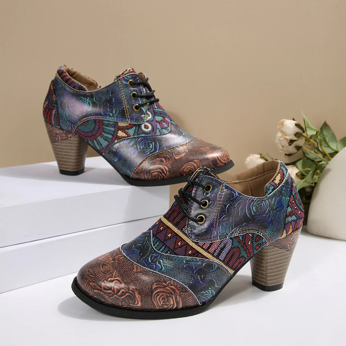Stivali Donna Bohème Corti in Pelle – Qualità Premium - Ty-Bxmy2-Marron - bohème bottes Bottes Automne Bottes Courtes Bottes en Cuir bottes femmes bottes pour femmes Bottes Printemps Bottes Rétro courtes cross-from-marche-lino-15847127679325 cuir femmes Fermeture Éclair Mode Bohème New-google qualité Sorties Quotidiennes Style Décontracté - Concept Palermo