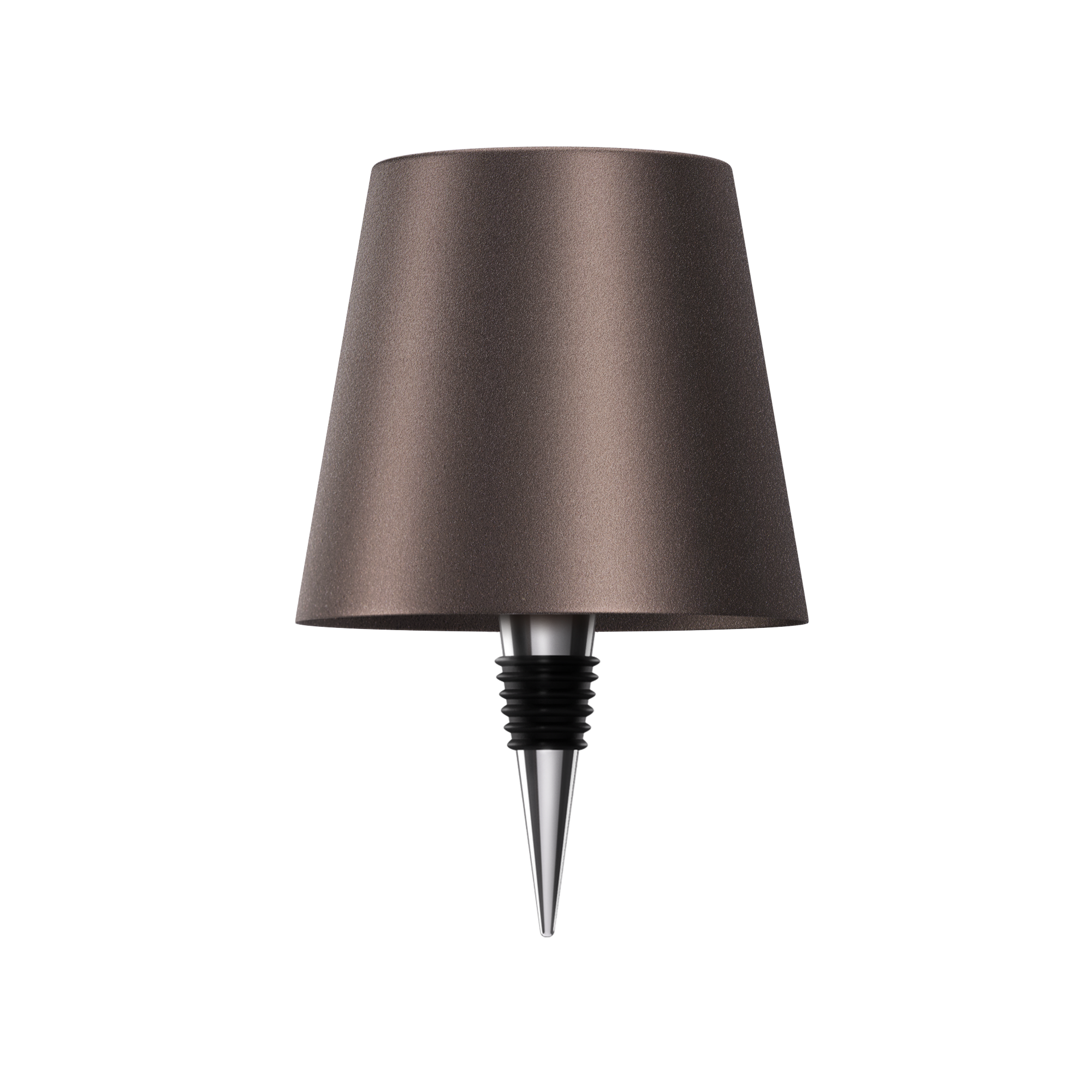 ARIA - Lampada Senza Fili a Forma di Bottiglia - Illuminazione Portatile - Marrone - aria bottiglia fili forma home & garden illuminazione lampada P2 portatile - Concept Palermo