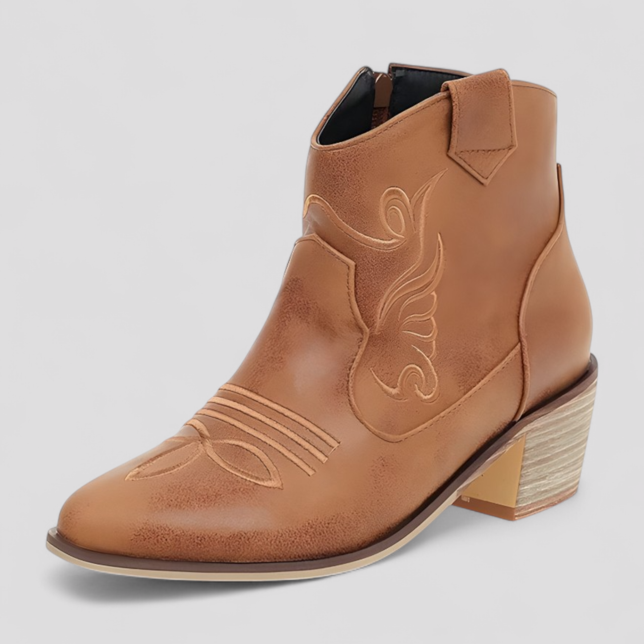 Stivali da cowboy invernali a punta per le stagioni fredde - Marrone - BOOTS Boots & Shoes cowboy fredde invernali punta shoes stagioni stivali stivali cowboy - Concept Palermo