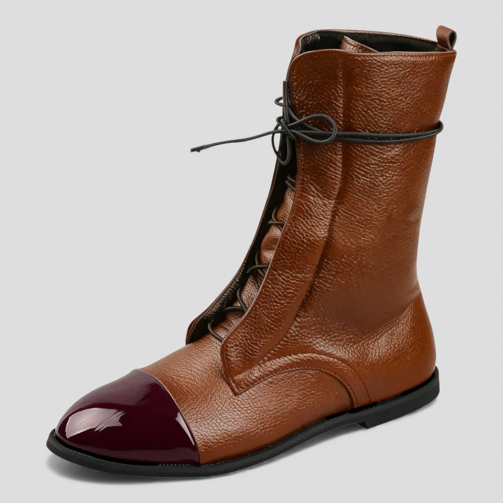 Stivale Donna con Tacco Alto Elegante - Vari Colori e Taglie Disponibili - Marrone - donna schoenen shoes stivale stivale tacco tacco - Concept Palermo