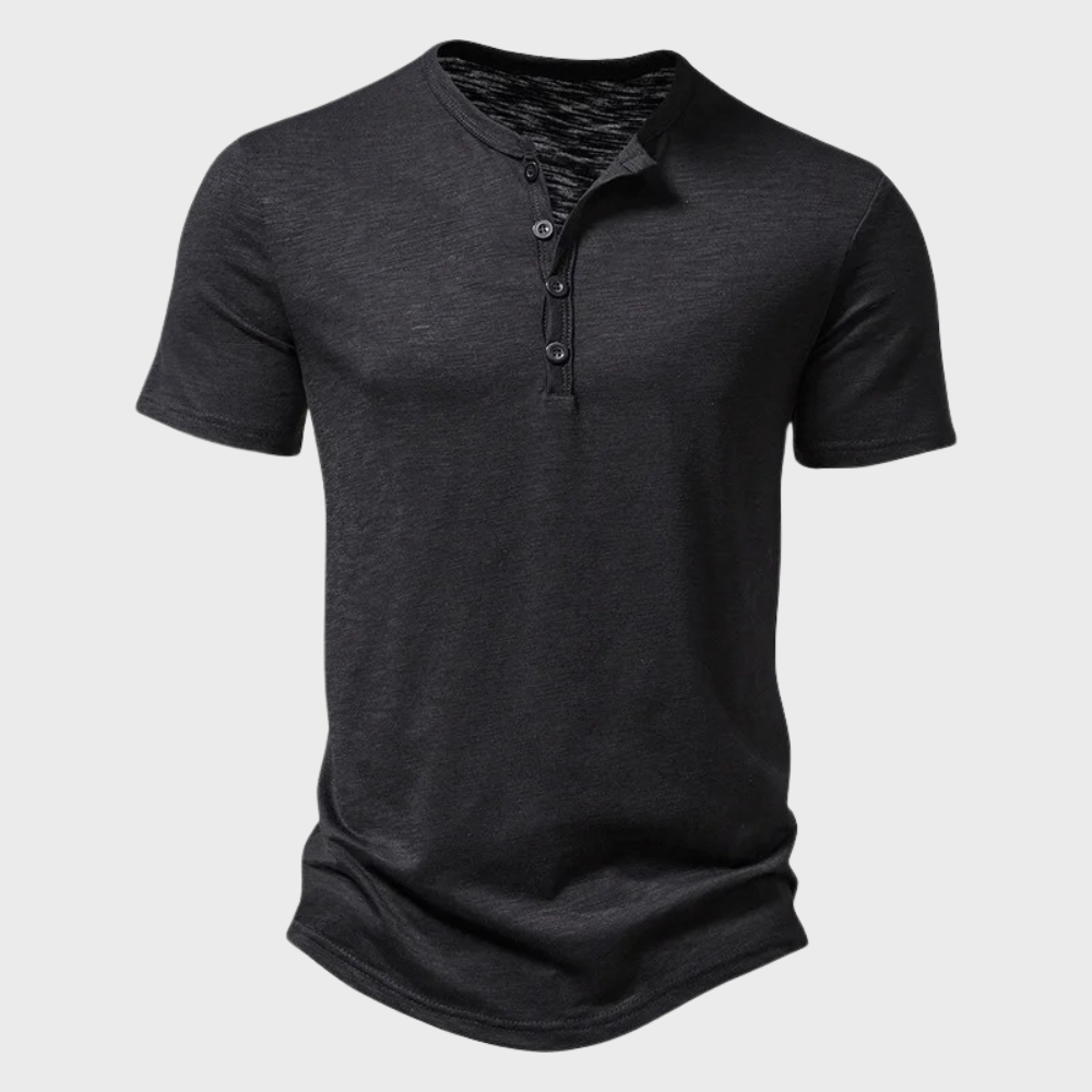 Camicia da uomo - Comfort e stile per ogni occasione - Nero - camicia camicia uomo comfort men men's top clothes occasione ogni stile T-shirts men uomo - Concept Palermo