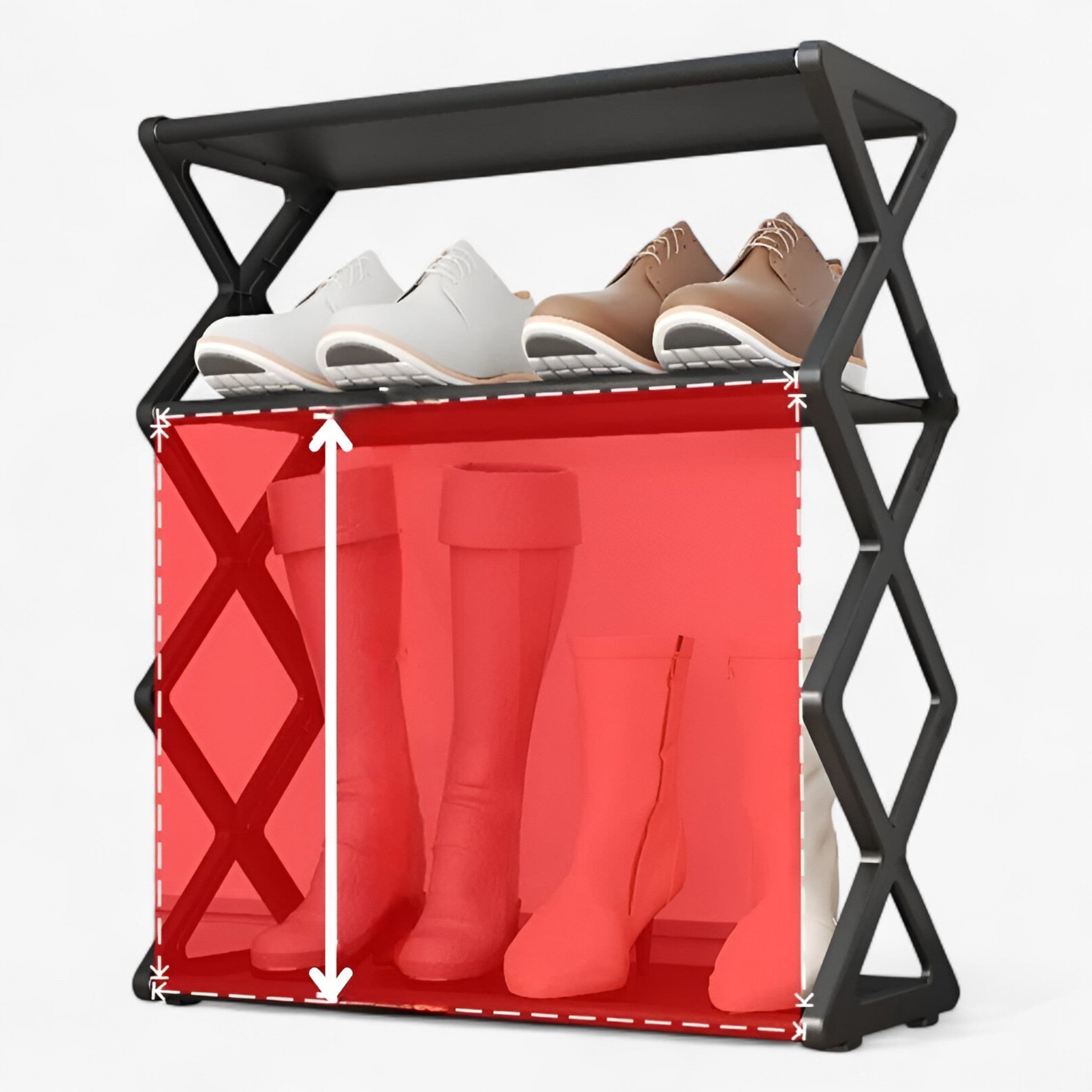 Ruimtebesparend - - bedroom closet home & garden Minimalist racks ruimtebesparend shoe organizers shoe rack shoe storage - Concept Palermo
