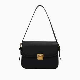 Borsa a tracolla Donna - Nero - bags borsa borsa tracolla donna Linen Shoulder Bags tracolla Women Women's shoulder bag - Concept Palermo
