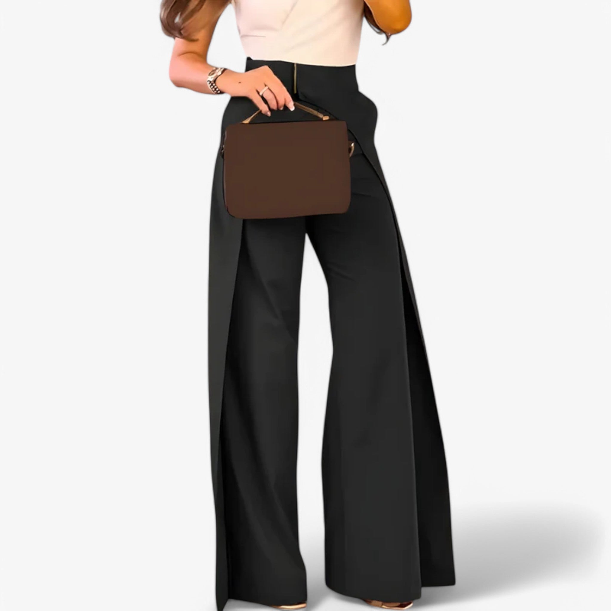Pantaloni da donna - Vita alta e comfort - - alta comfort donna pantaloni pantaloni donna pants vita - Concept Palermo