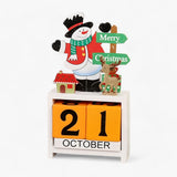 Interactieve houten kerstkalender