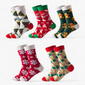 Calcetines de invierno divertidos para chicas