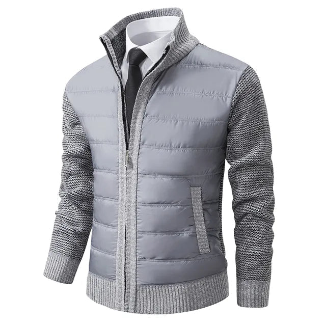 Cardigan Élégant et Polyvalent Femme - Gris clair - cardigan cardigan d'automne cardigan femme cardigan polyvalent cardigans pour femmes coupe slim cross-from-marche-lino-15840254787933 femme mode polyvalente mode printemps New-google polyvalent style chic vêtement élégant - Concept Palermo