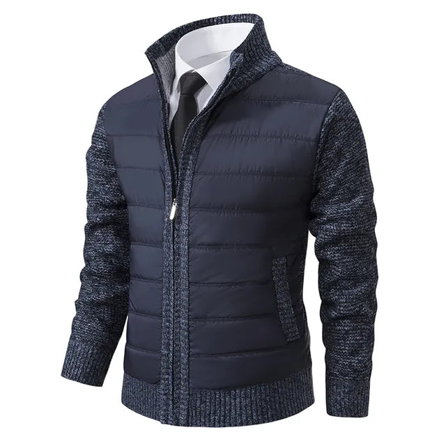 Cardigan Élégant et Polyvalent Femme - Bleu marine - cardigan cardigan d'automne cardigan femme cardigan polyvalent cardigans pour femmes coupe slim cross-from-marche-lino-15840254787933 femme mode polyvalente mode printemps New-google polyvalent style chic vêtement élégant - Concept Palermo