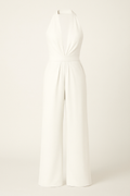 Peto Sadie con escote halter y pierna ancha elegante para mujer
