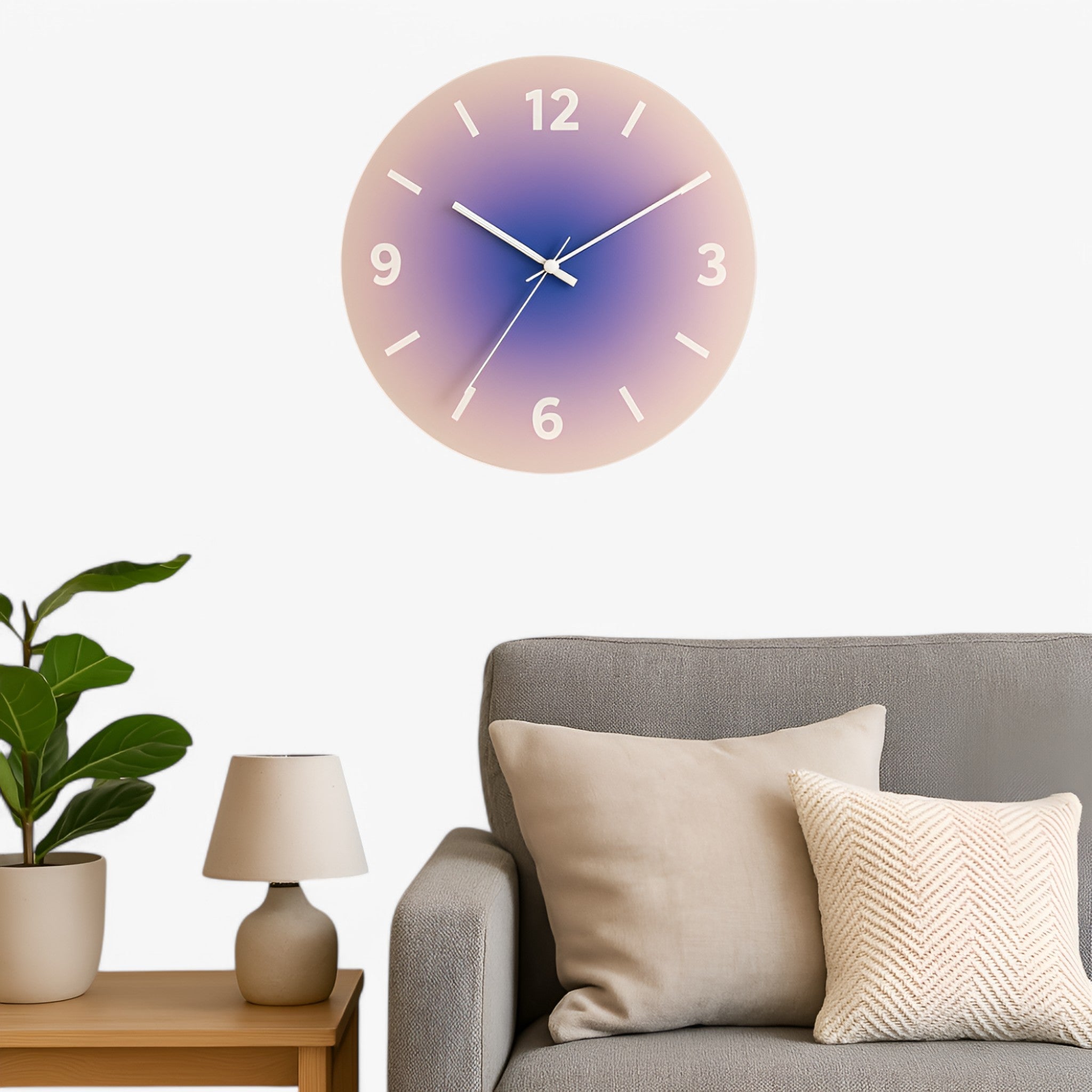 Orologio da parete in vetro di design Uomo - - design orologio orologio parete P101 parete uomo vetro wall clock wall clocks - Concept Palermo