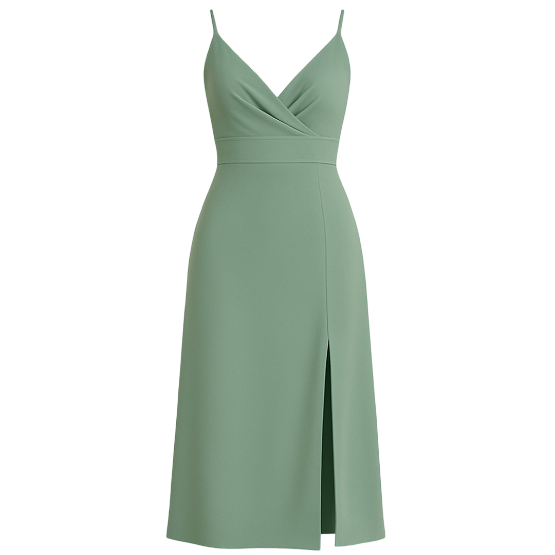 Abito lungo in raso dove l'eleganza incontra il glamour moderno Donna - - abito abito raso donna dove Dresses eleganza female dress glamour incontra Maxi Dresses - Concept Palermo