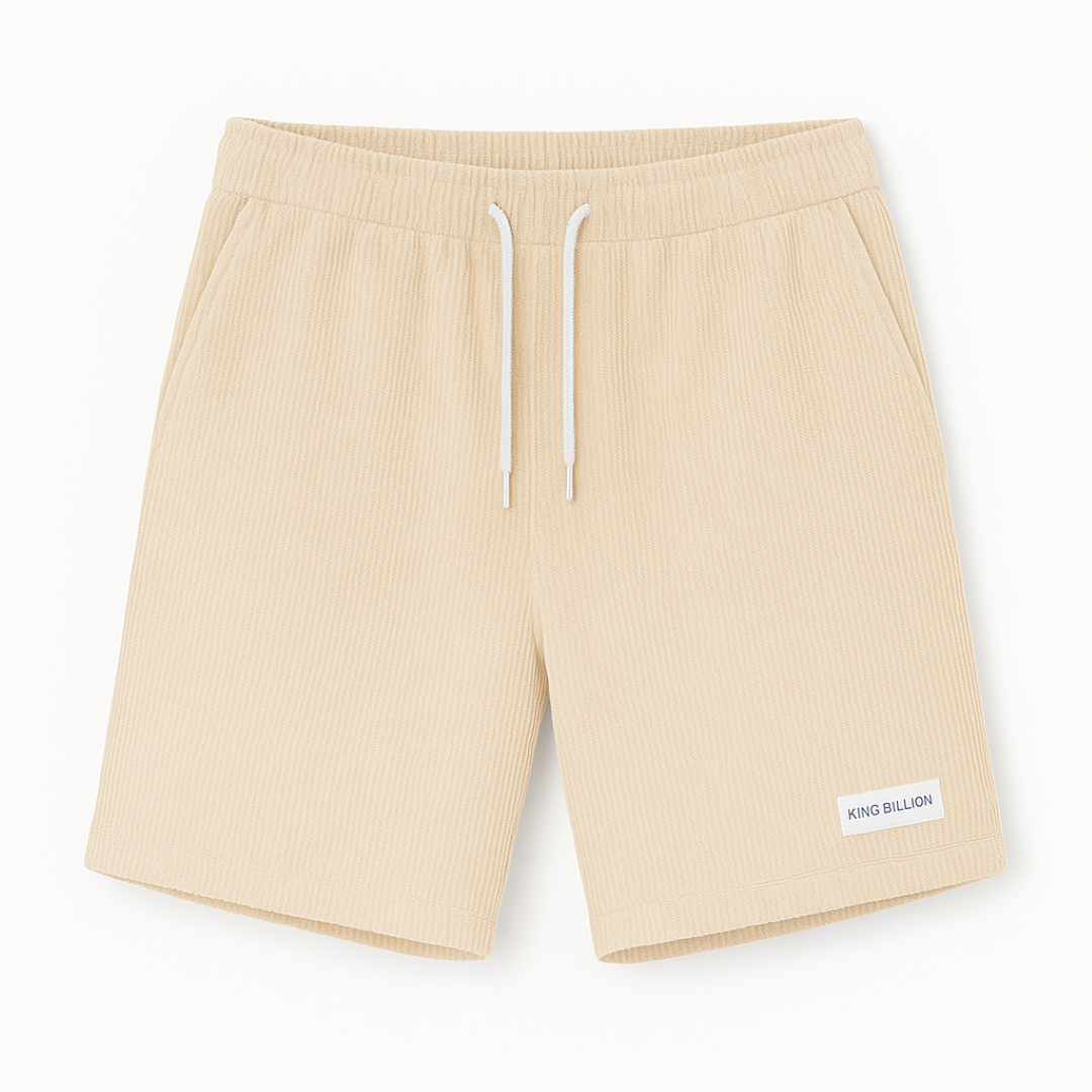 Pantaloncini in velluto a coste – Stile robusto, vestibilità comoda Uomo - Beige - comoda coste pantaloncini pantaloncini velluto robusto short shorts shorts for men stile uomo - Concept Palermo