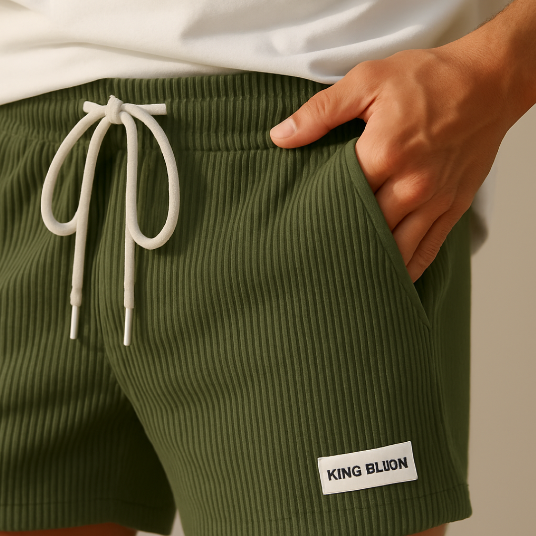 Pantaloncini in velluto a coste – Stile robusto, vestibilità comoda Uomo - - comoda coste pantaloncini pantaloncini velluto robusto short shorts shorts for men stile uomo - Concept Palermo