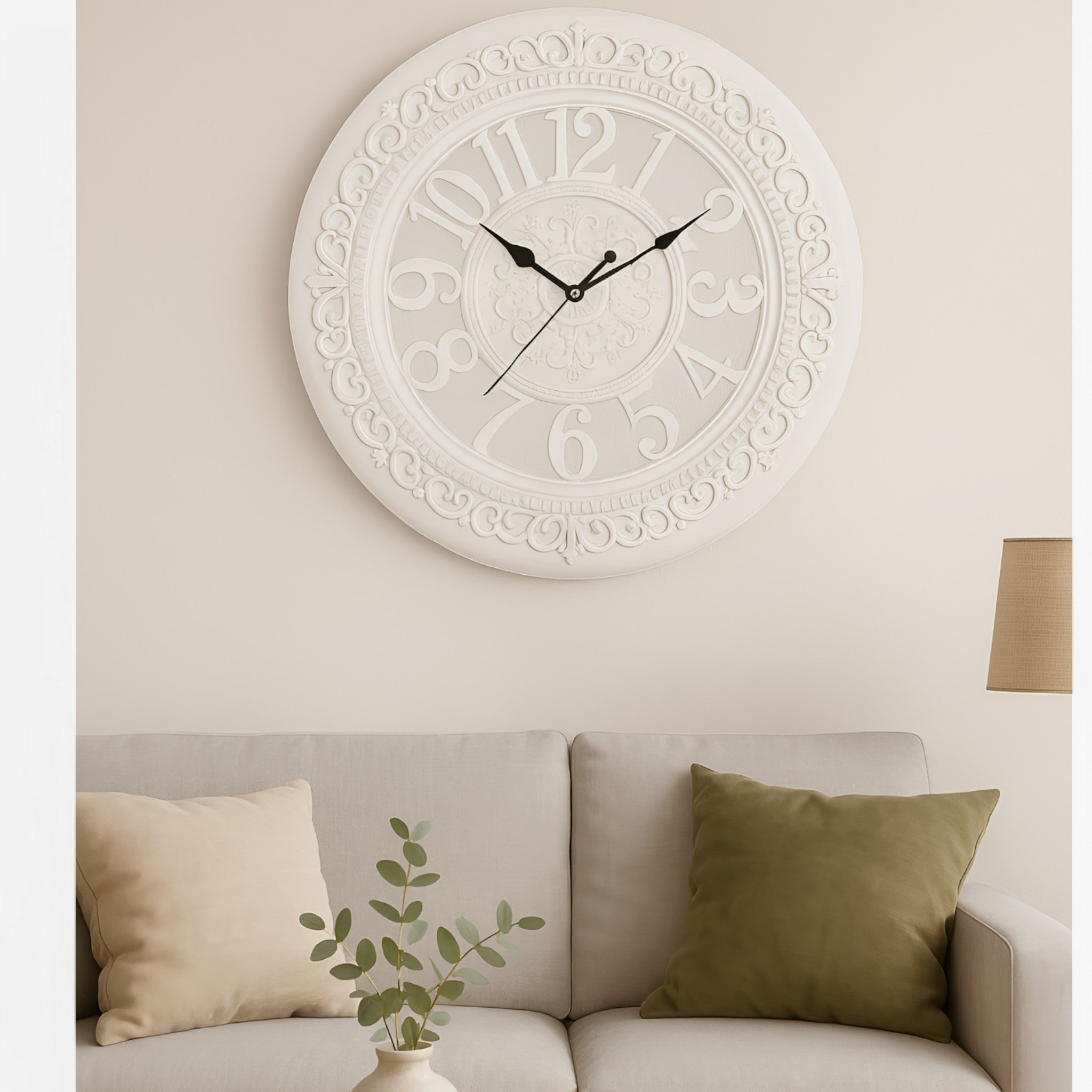 Orologio da Parete di Lusso per Uomo, Design Moderno e Silenzioso - - orologio orologio parete P365 parete uomo wall clocks - Concept Palermo
