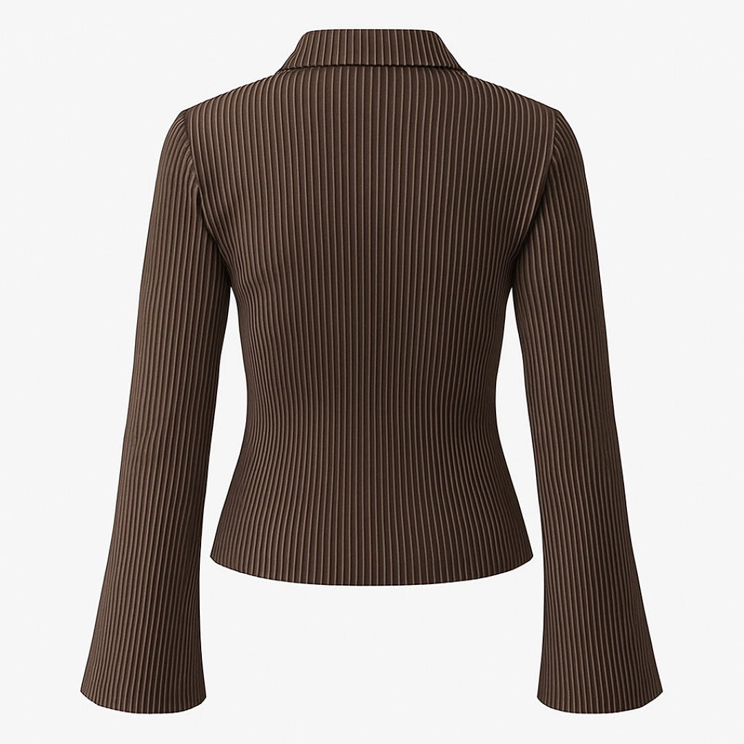 Camicetta aderente a righe con maniche svasate Donna - - aderente Bestsellers Blouse camicetta camicetta aderente Dames donna Kleding maniche righe svasate women's top clothes - Concept Palermo