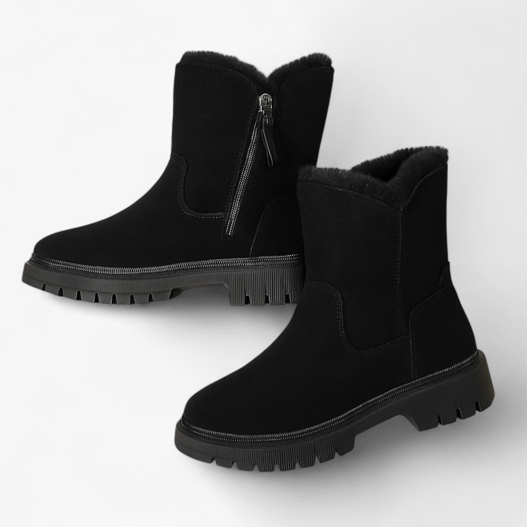Stivali invernali in pelle scamosciata – Foderati in pelliccia sintetica, comodi Uomo - - 1209 comodi Damen foderati invernali invierno pelle pelliccia scamosciata Schuhe Damen shoes sintetica - Concept Palermo