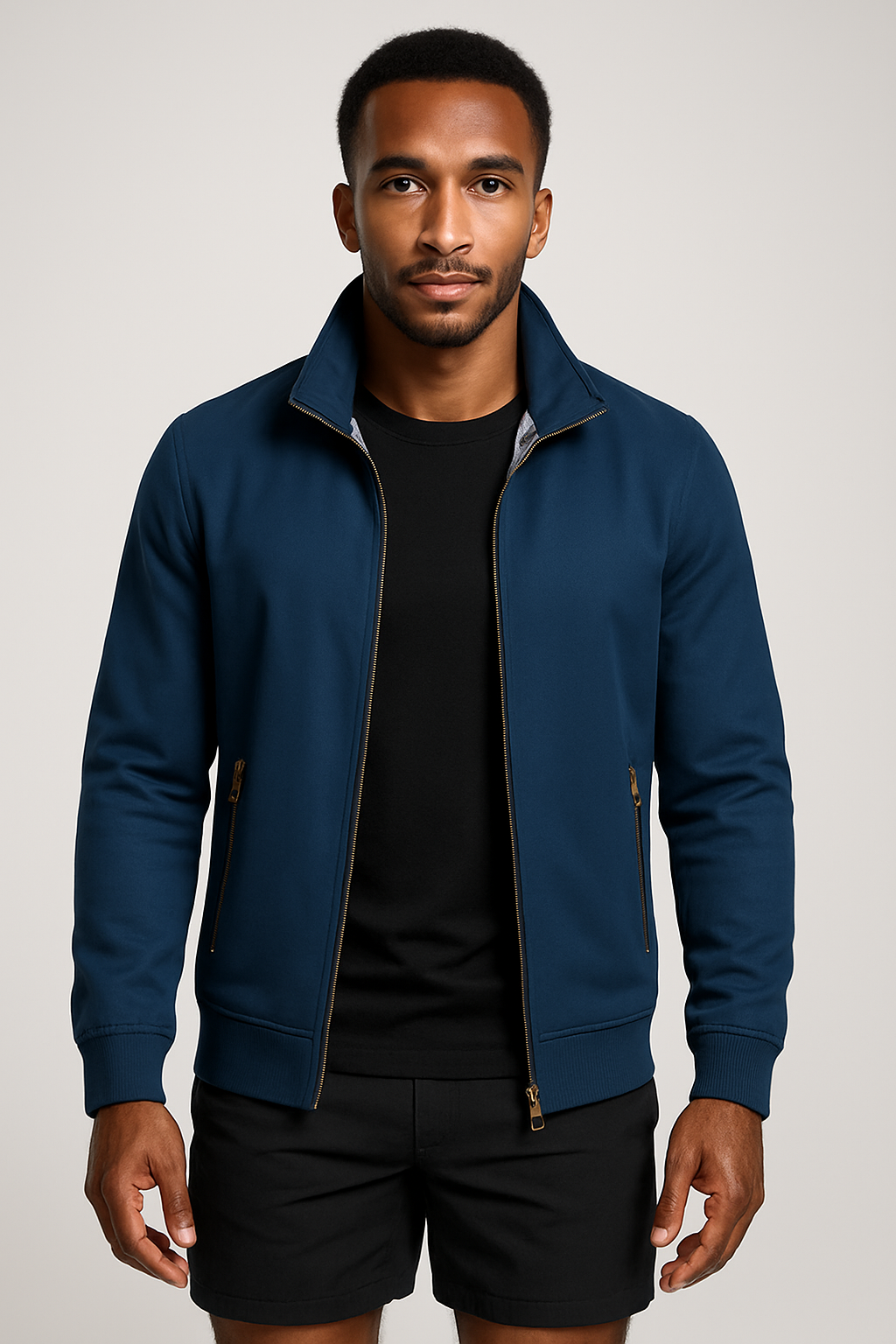 Giacca con zip da uomo – Look urbano - - giacca giacca uomo look men's coats & jackets uomo urbano Zomer - Concept Palermo
