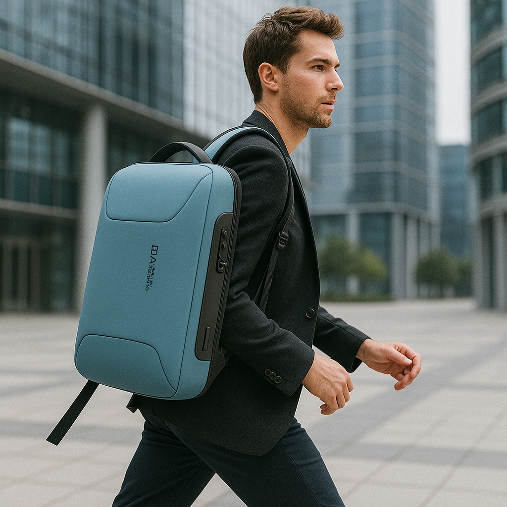 Zaino Uomo Impermeabile per Laptop 15.6" con USB, Antifurto, Grande Capacità - - accessoires bags impermeabile laptop lavoro tassen uomo zaino zaino lavoro - Concept Palermo