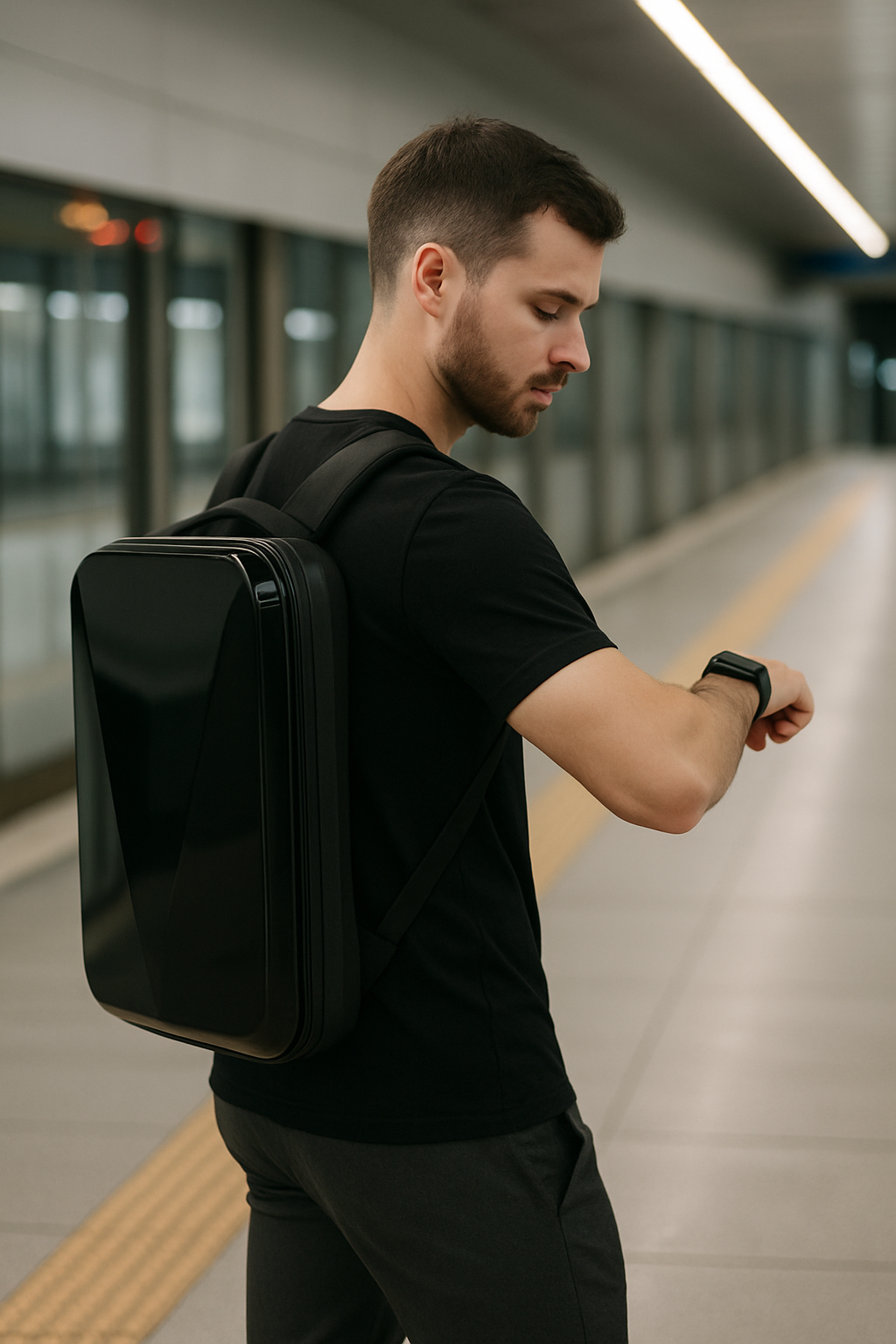 Zaino antifurto con guscio rigido per laptop - - antifurto Backpacks bags guscio laptop rigido zaino zaino antifurto - Concept Palermo