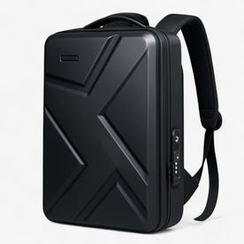 Zaino rigido multifunzionale con porta USB Uomo - Nero - Backpacks bags Linen Men multifunzionale porta rigido uomo zaino zaino rigido - Concept Palermo