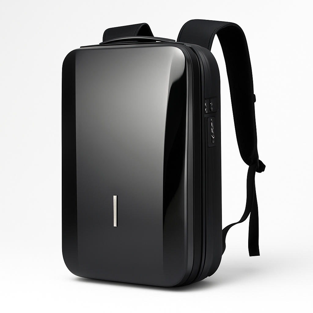 Zaino antifurto in ABS con lucchetto integrato - Nero - antifurto Backpacks bags integrato lucchetto zaino zaino antifurto - Concept Palermo