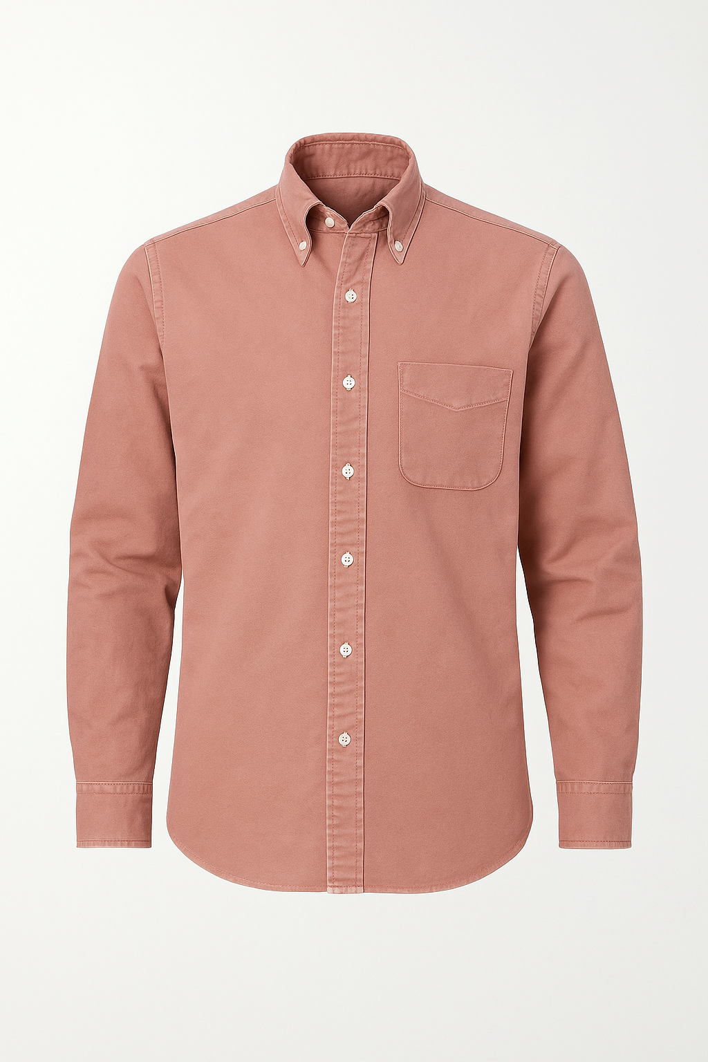 Camicia classica in cotone a maniche lunghe – Stile senza tempo in diversi colori - Rosa - camicia camicia classica classica colori cotone diversi lunghe maniche men's polo men's polo shirt Shirts und Polos - Concept Palermo