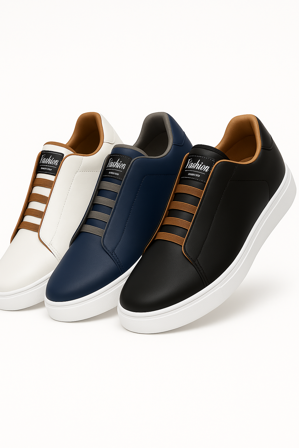 Sneaker Uomo Slip-On Leggera, Traspirante con Elastici - Comfort Quotidiano - 3 Colori Disponibili - - colori elastici eleganza Men's Shoes minimal shoes Shoes men slip sneaker sneaker uomo - Concept Palermo