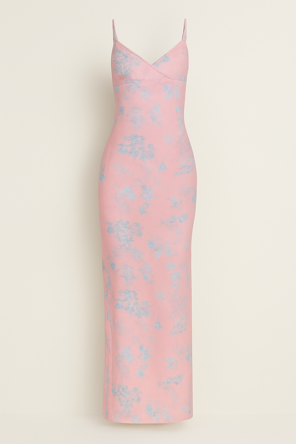 Abito Lungo Floreale in Ceramica Morbido Donna - Design Senza Tempo ed Elegante - Pink Floral - abito abito ceramica casual dresses ceramica donna DRESS Dresses female dress floreale Maxi dress Mini Dresses tempo - Concept Palermo