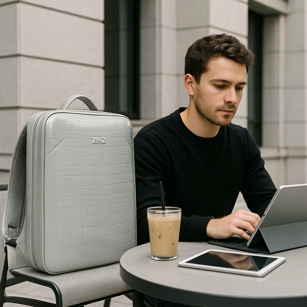 Zaino da lavoro espandibile con porta USB - - Backpacks bags espandibile lavoro porta zaino zaino lavoro - Concept Palermo