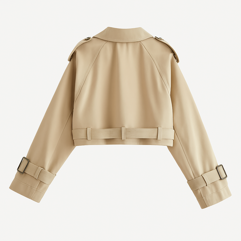 Cappotto trench con cintura Grigio - - cappotto cappotto trench cintura coat coats coats for women female coat Jackets & Coats trench women's coats & jackets - Concept Palermo