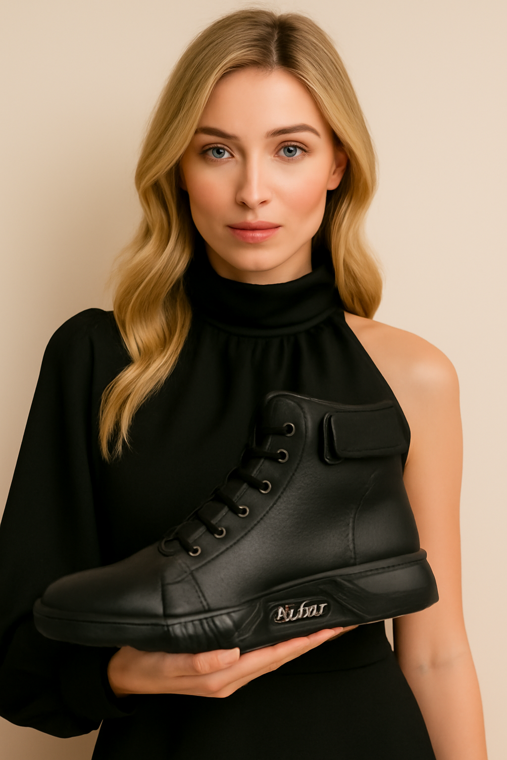 Stivali alti neri da strada – Presa moderna, comfort in movimento - - alti comfort Kleidung & Accessoires Leather Boots moderna movimento neri presa shoes stivali - Concept Palermo