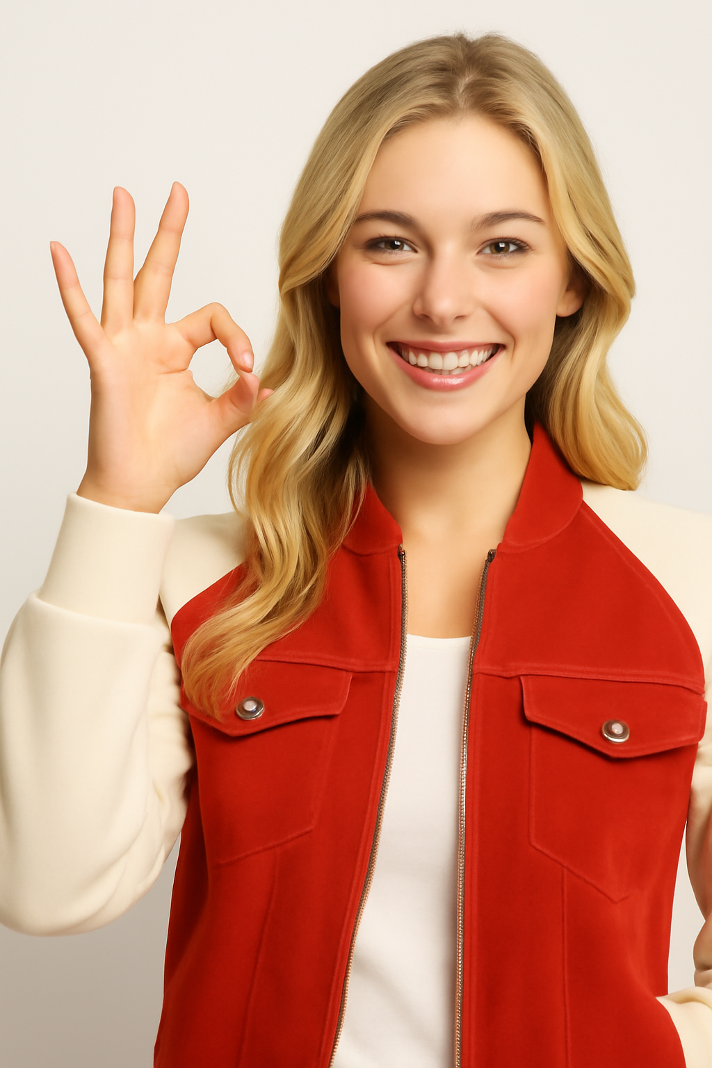 Giacca in denim color-block alla moda con comode maniche in maglia - - alla block color comode denim giacca giacca denim Jackets & Coats maglia Outerwear & Jackets vrouwentops Women jackets - Concept Palermo