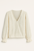 Blusa bohemia con detalles de encaje y ajuste cómodo para mujer
