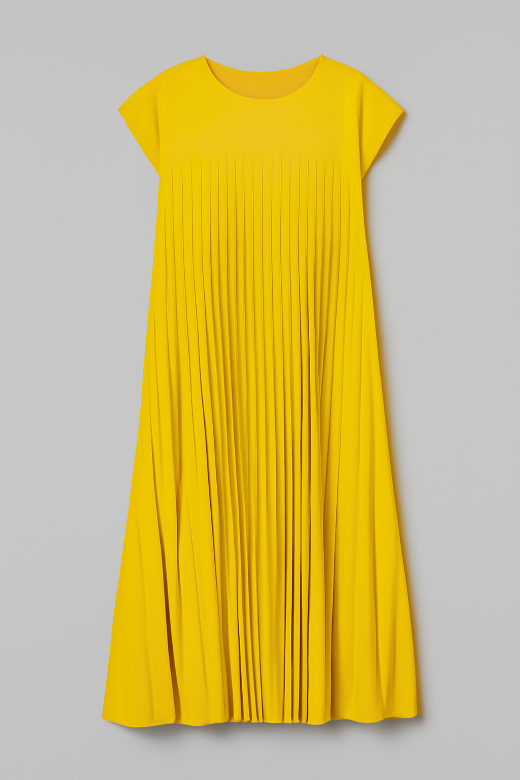 Foulard in Seta Morbida Donna, Tocco Femminile Elegante e Fluido - Giallo - Dames DRESS dresses female dress femminile fluido fluido tocco Jurk seta tocco - Concept Palermo
