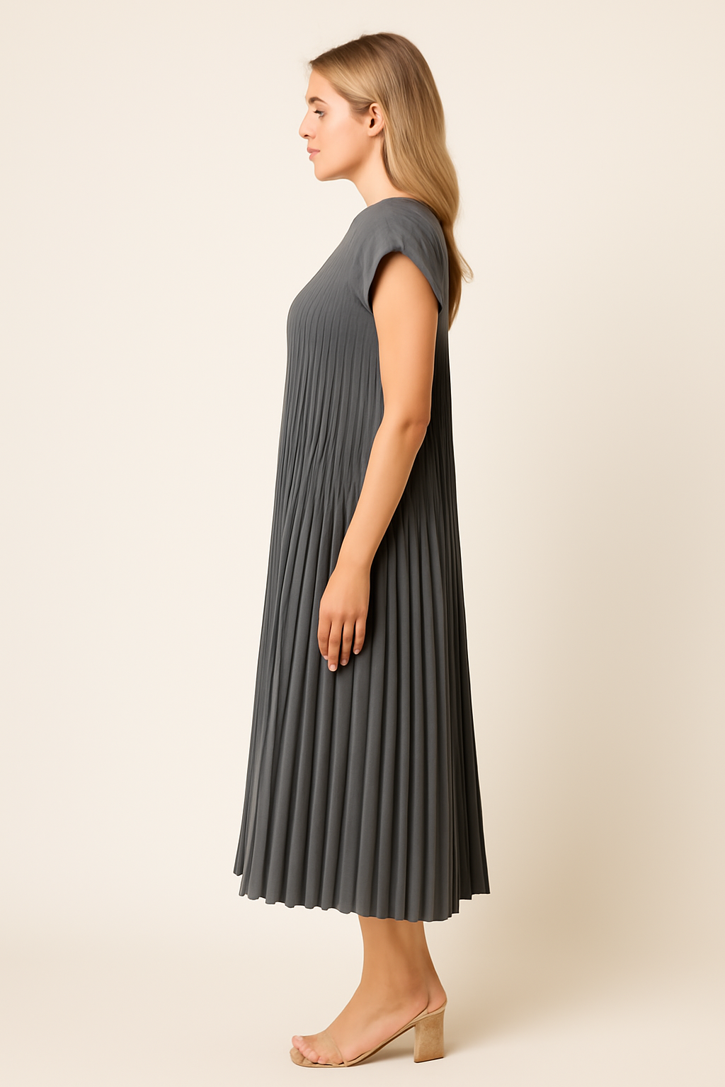 Foulard in Seta Morbida Donna, Tocco Femminile Elegante e Fluido - - Dames DRESS dresses female dress femminile fluido fluido tocco Jurk seta tocco - Concept Palermo