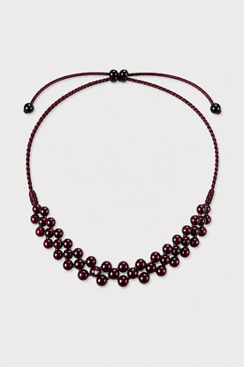 Collana di conchiglie fatta a mano bohemien - Vacanze e Festività Lana - Marrone - bohemien collana collana conchiglie conchiglie fatta festività jewelry lana NECKLACES Necklaces for Women Unisex Wool - Concept Palermo
