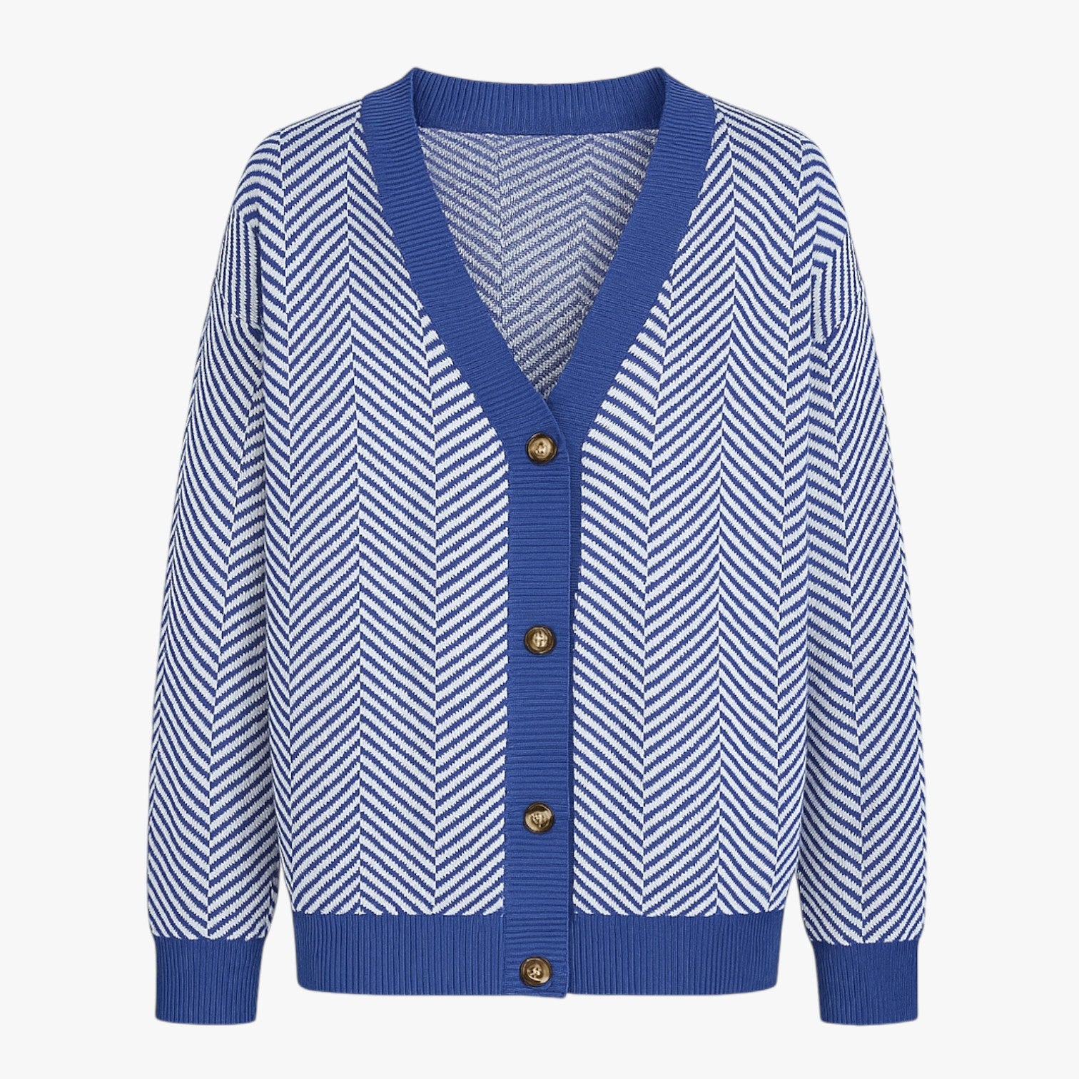 Cardigan con scollo a V da donna - Leggero ed per l'autunno Nero - Gratis Blu - autunno cardigan cardigan scollo donna leggero scollo Sweater sweater women sweaters & cardigans women's sweater - Concept Palermo