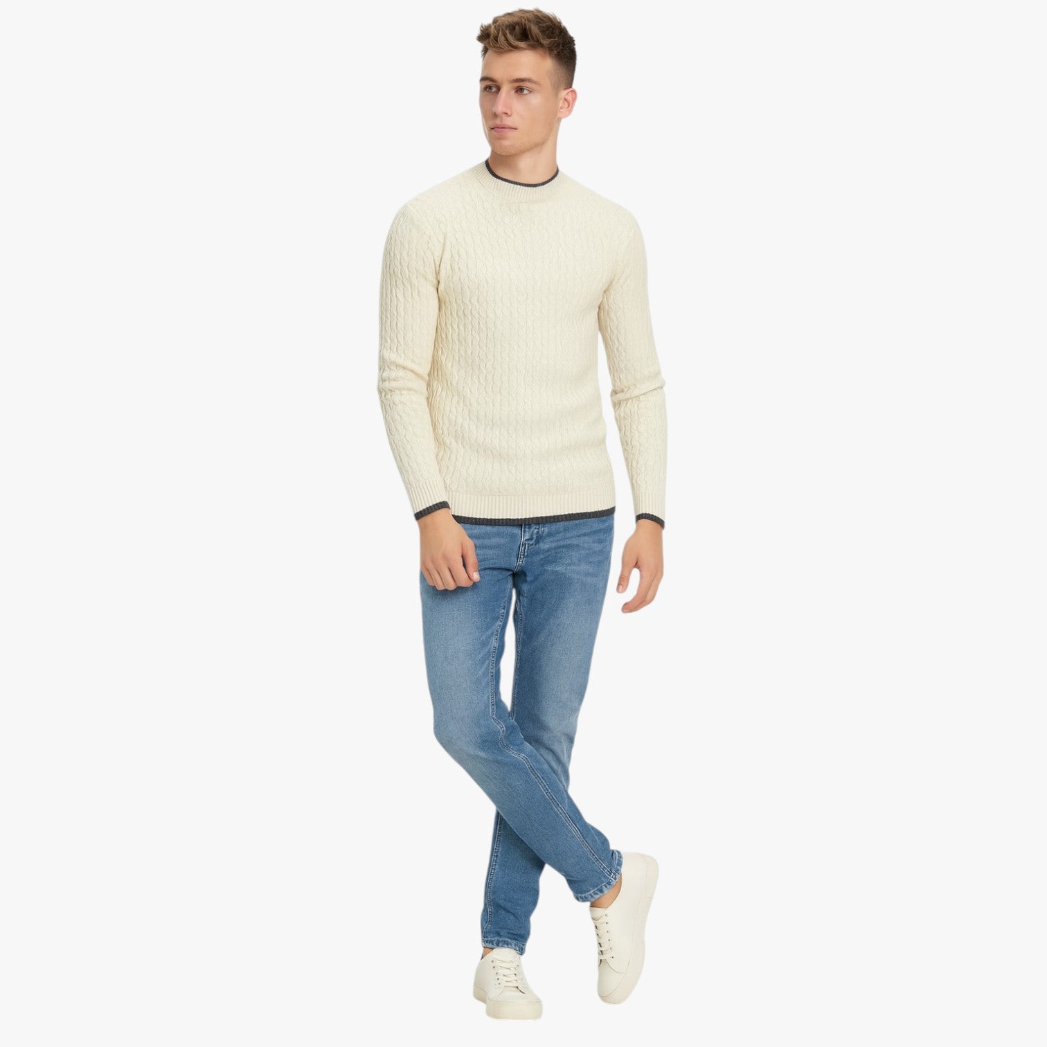 Maglione Slim da uomo – Stile caldo e giovanile - - caldo giovanile maglione maglione slim men's sweater slim stile Sweater sweater men sweaters & cardigans uomo - Concept Palermo