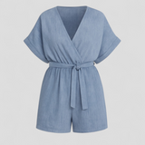 Elegante zomerse damesjumpsuit van linnen - perfect voor de zomer