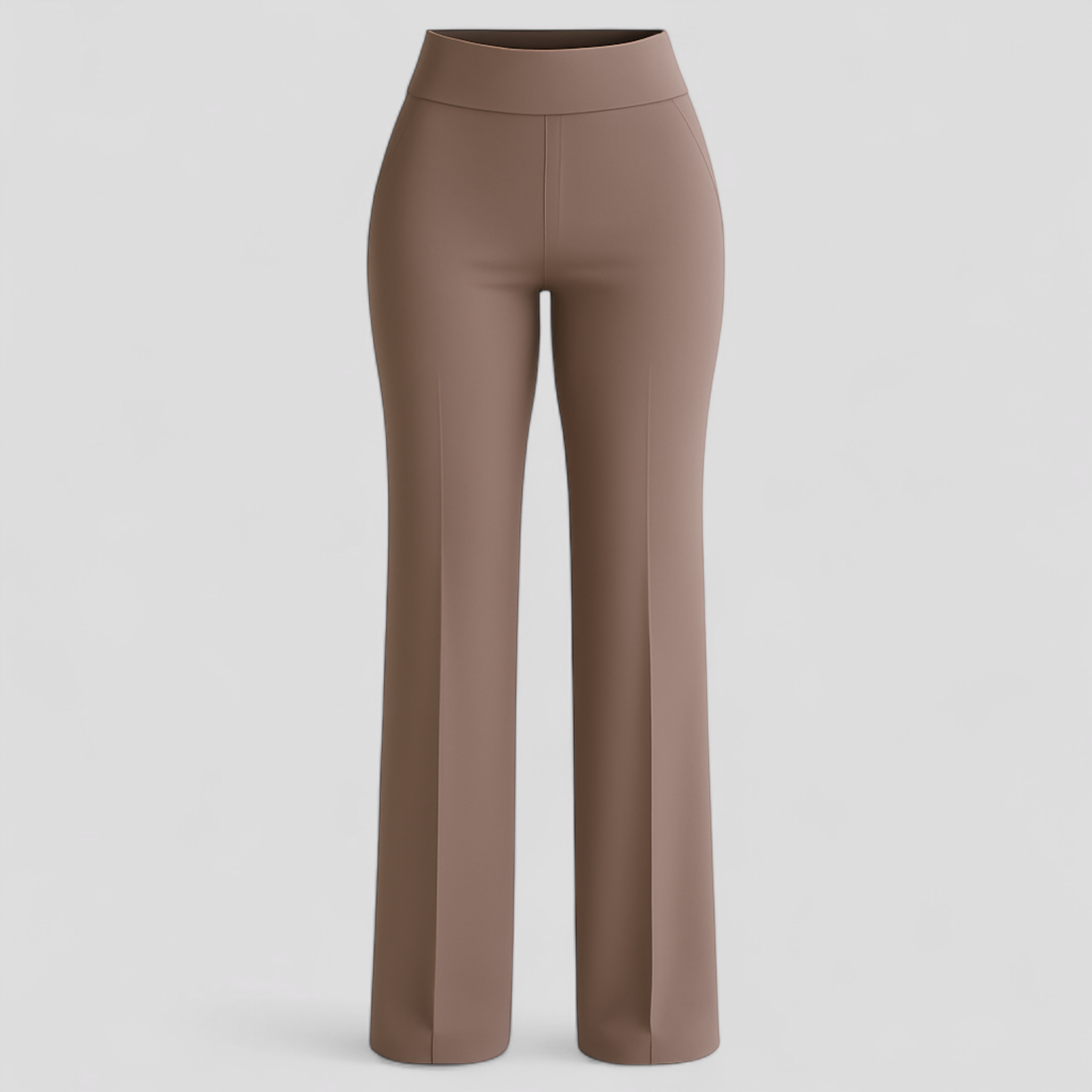 Pantaloni Donna Confortevoli - Beige - ComfortCurve confortevoli donna pantaloni pantaloni casual pantaloni confortabili pantaloni donna pantaloni elasticizzati pantaloni eleganti pantaloni per ogni occasione pantaloni professionali pantaloni traspiranti pantaloni vita alta - Concept Palermo