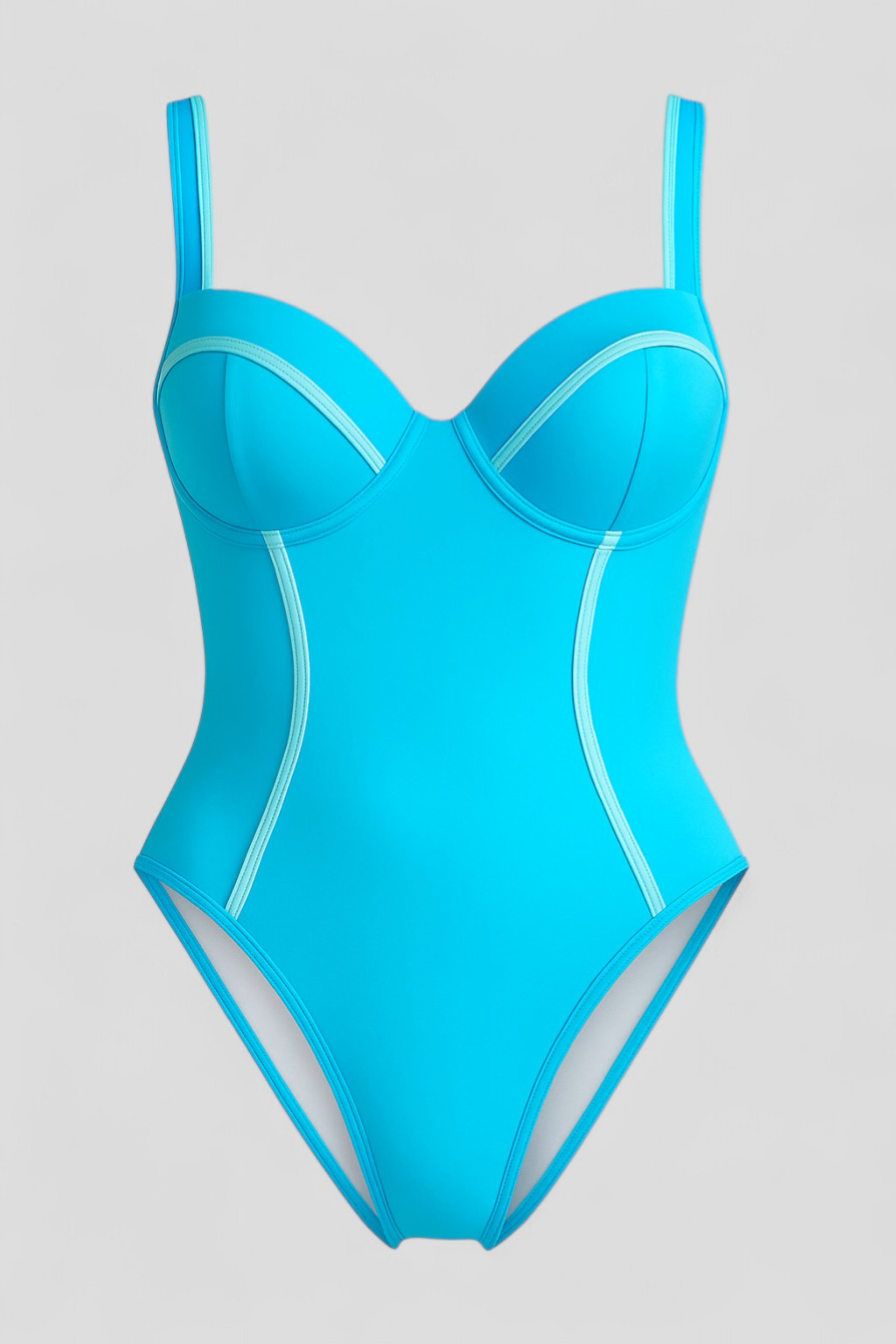 Costume Intero Donna Slim Fit Elegante - Perfetto per la Spiaggia e Piscina - Blu - abbigliamento estivo abbigliamento per il mare bikini intero costume costume da bagno confortevole costume da bagno elegante costume da bagno intero costume da mare costume da piscina costume intero costume sexy costume slim fit donna intero slim swimwear - Concept Palermo