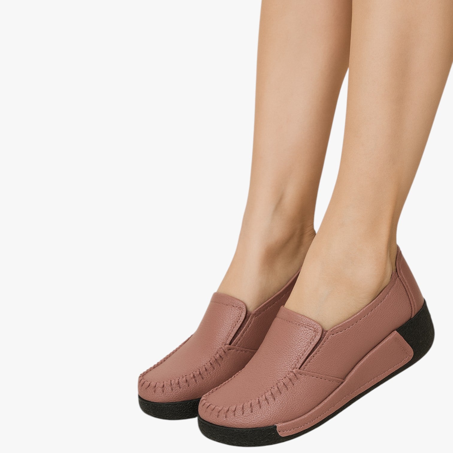 Mocassini in vera pelle - Morbidi e comodi con plateau per le mamme - - comodi mamme mocassini mocassini vera morbidi pelle plateau shoes shoes for women womens shoes - Concept Palermo